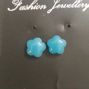 This Is A Earring  Colour Blue