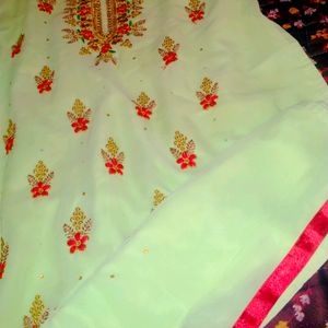 Kurta Set With Dupatta And Pant