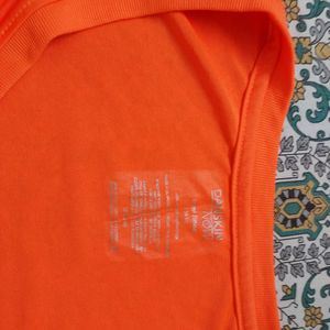 Orange Sport T Shirt