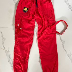 Red Cool Joggers New