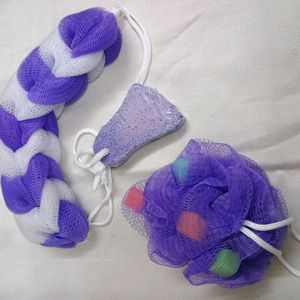 Loofah Set Of 3 Items