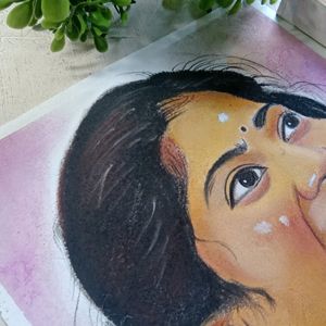 Saipallavi Painting Handmade Draw