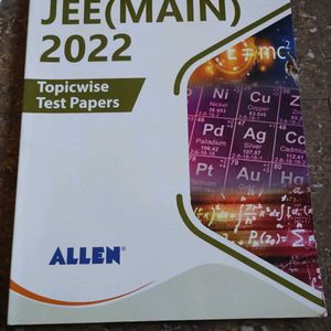 Allen JEE Main 2022 Complete Test Paper Set