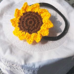 Crochet Sunflower Grip