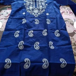 Brand New Lucknavi Work Kurta