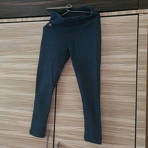 Blue Jeggings Style Denim Size 28