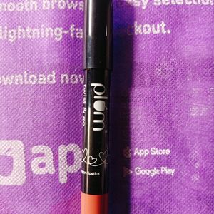Plum Twist & Go Matte Lip Crayon -125 Peach Year