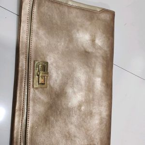 Baggit Golden Brown Clutch