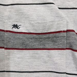 Monte Carlo XL T-shirt ,Horizontal Line Men Tshirt