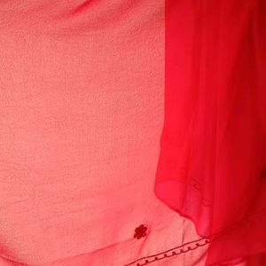 Chikankari Anarkali With Duppata