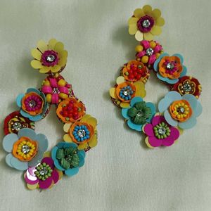 Multi Color Earring