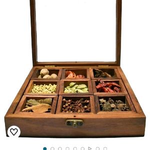 SPICE BOX WITH SPOON [NEW]