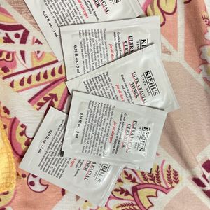 Kiehl’s ultra Facial toner And Cleanser (sachets)