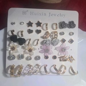 Pack Of 24 Earrings Set