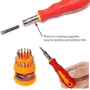 Screwdriver With 31 Attachments
