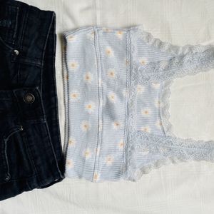 Lace Crop Top