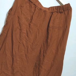 Brown 🟤 Type Plazo Pant For Girl Or Women