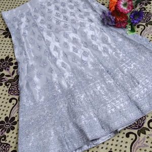 🆕🆕"Silver Splendor"Lehenga Choli With Dupat