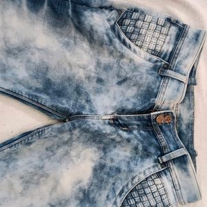 patched Blue Denima Jeans  Beautiful