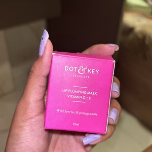 Dot N Key Lip Mask And Lips Balm Combo