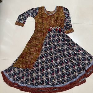 Up And Down Kurta Long Gown