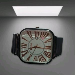 Black Square Dial Watch