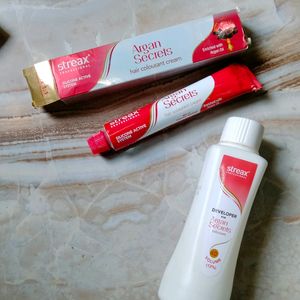 Streax Hair Colour Cream And Developer Totally New