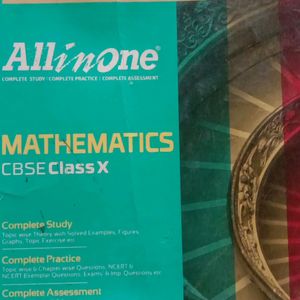 Arihant All In One Mathematics Class 10