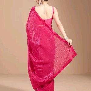 Party Trending Heavy Embellished & Sequined Saree