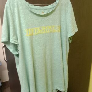 Green Colour Tshirt