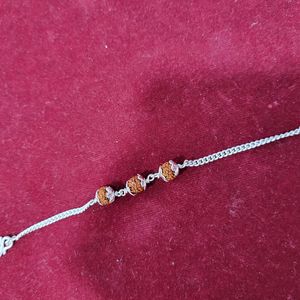 Silver Rudraaksh Bracelet