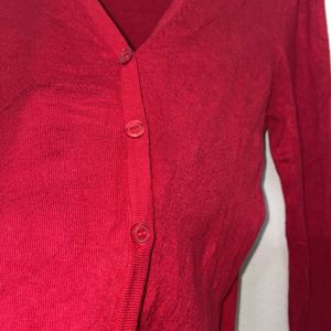 H&m Red Cardigan