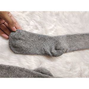 Premium quality Grey Long Socks 🧦 for women