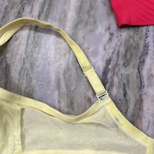 Sale‼️FILA Yellow Bra 💛