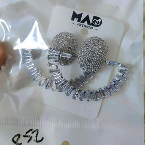 Korean Stone Earrings