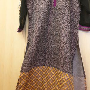 Mmantra Brand Purple Kurta