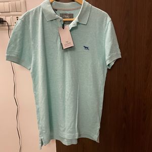 Mint Colour Polo T-shirt - With Tags (size Small)