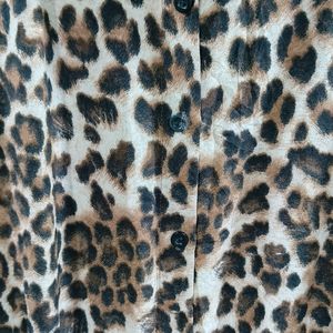 Cheetah Print One Piece Mid Length Women