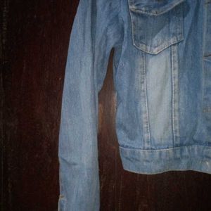 Denim Crop Jacket