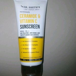 Dr.Sheths Vitamin C & Ceramide Sunscreen