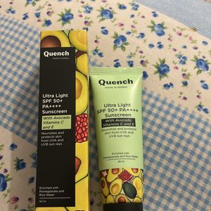 Quench Sunscreen ( TOTALLY NEW )