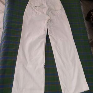 Trendy White Wide Leg Jeans