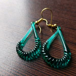 Glass Ear Rings