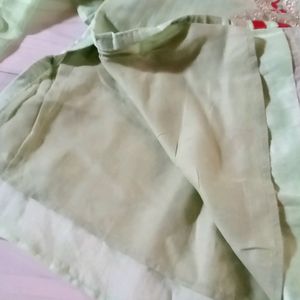 Patiala See Green Suit Set Good Condition