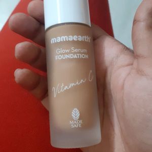 Mamaearth Glow Serum Foundation with Vitamin C & T