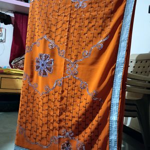 Beautiful Tikali Work Saree