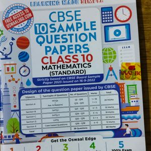 Oswaal Sample Question Papers Class 10