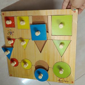 Wooden Shapes Educational