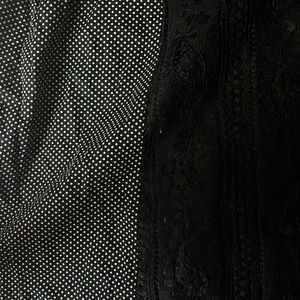 Pinterest Insp Polka Dot Cute Black kurti/Dress