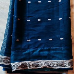 Navy Blue Saree